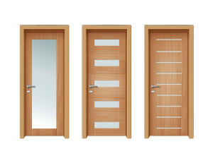 pintu kayu minimalis