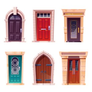 pintu kayu