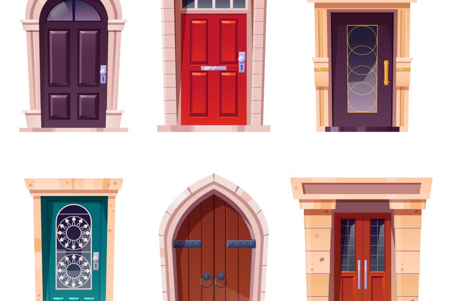 pintu kayu