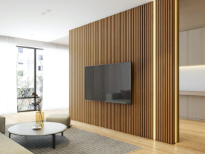 Wall panel kayu