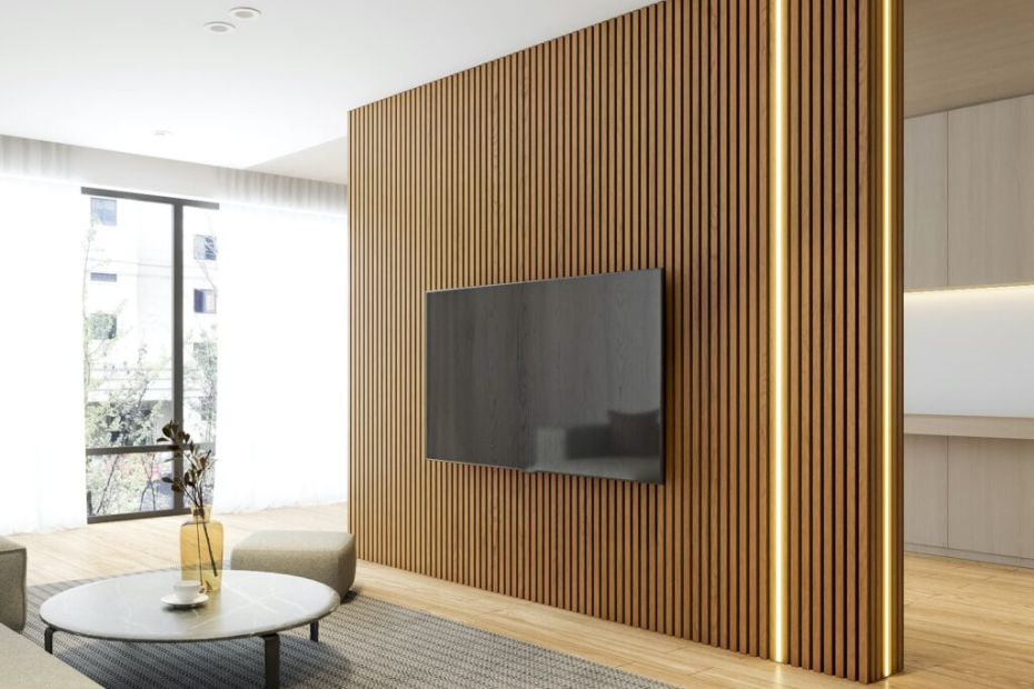 Wall panel kayu