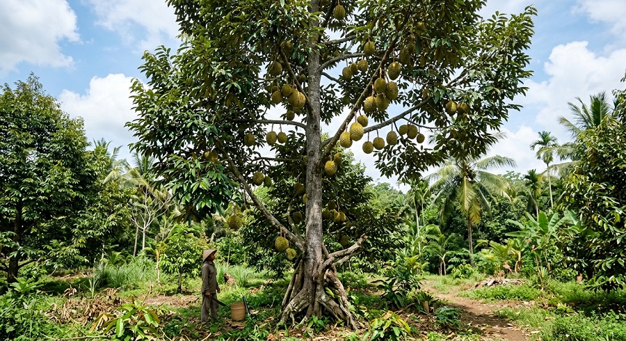 kayu durian untuk apa