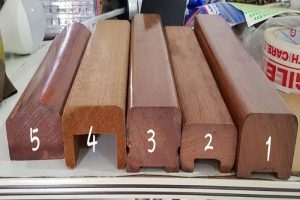 Bagian pada Tangga Kayu