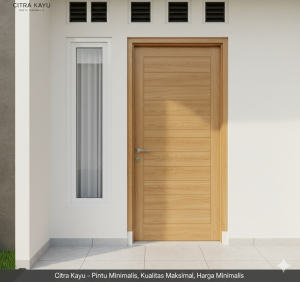 Pintu Kayu Triplek Minimalis