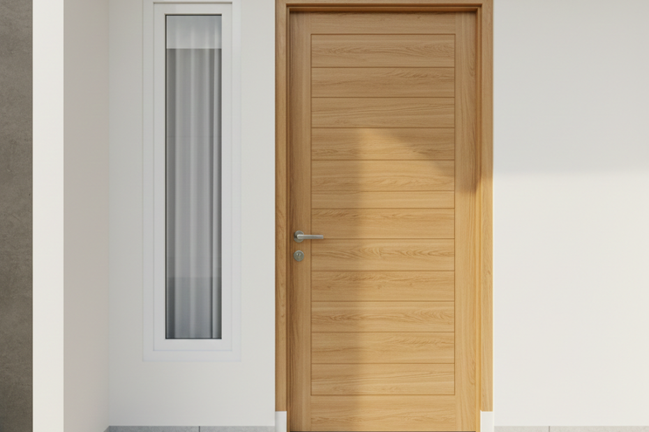 Pintu Kayu Triplek Minimalis
