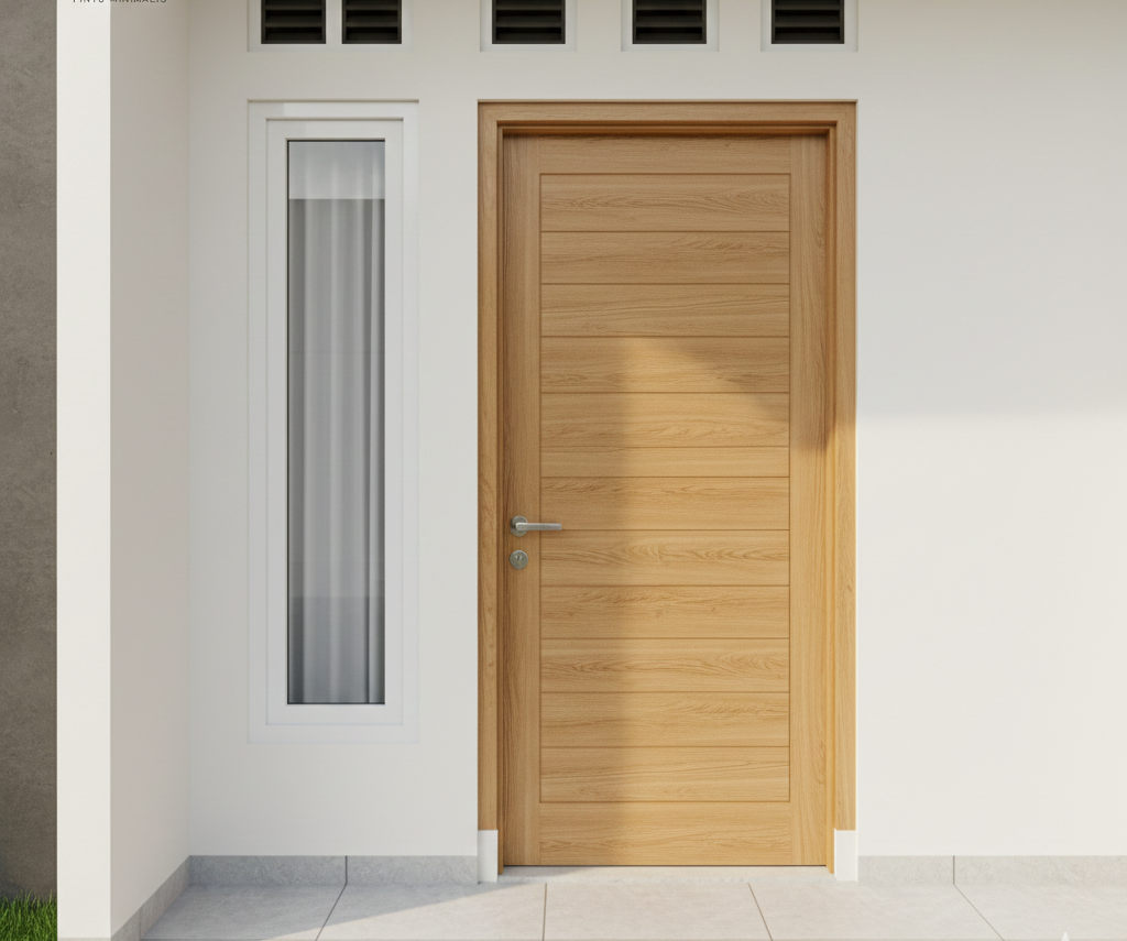 Pintu Kayu Triplek Minimalis