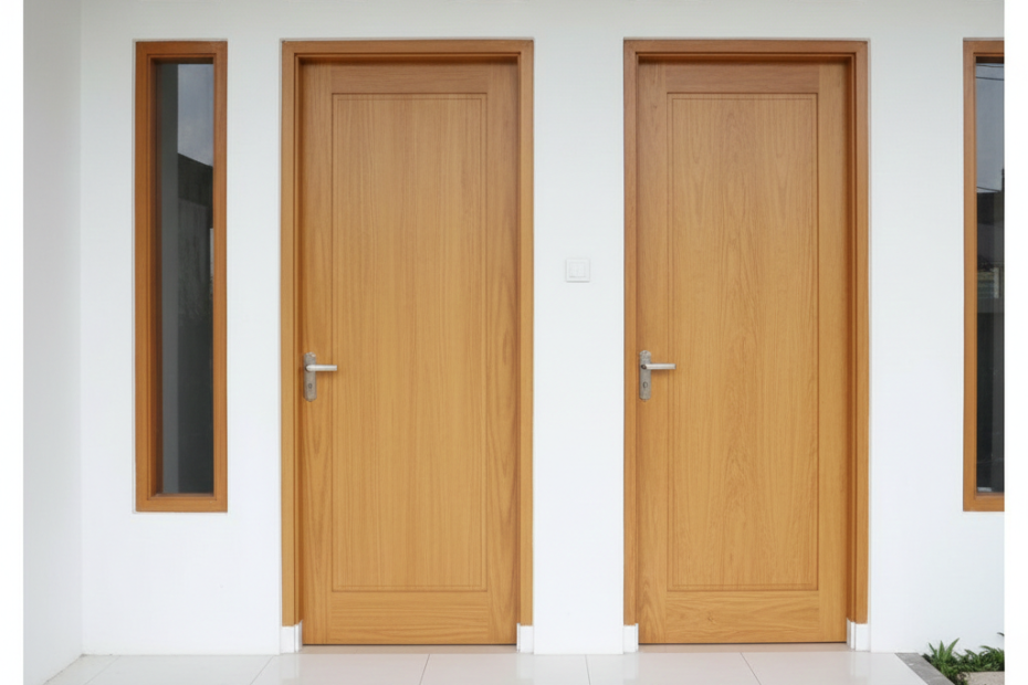 Pintu Kayu Triplek Minimalis