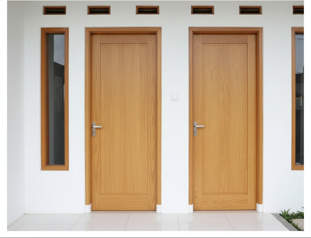 Pintu Kayu Triplek Minimalis